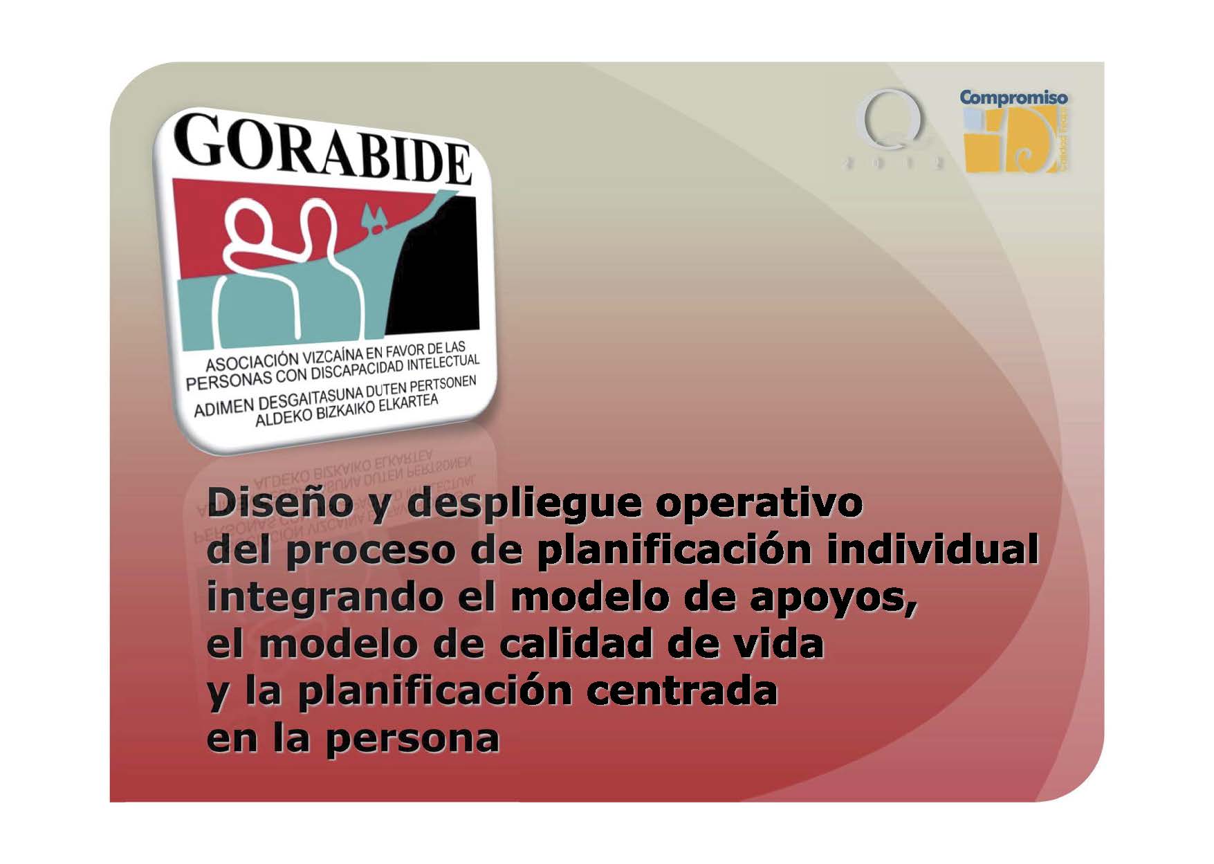Proceso de planificación individual – Gorabide